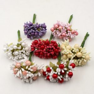 10pcs-artificial-mini-pearl-stamens-berries-bouquet-wedding-decoration-fake-wreath-DIY-Christmas-candy-box-decoration